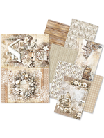 Rice Paper A5 MIXED 8/Pkg Winter Season