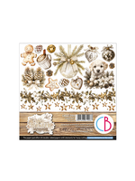 Winter season Fussy Cut Pad 6"x6" 24/Pkg
