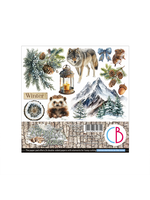 Forest Tales Fussy Cut Pad 6"x6" 24/Pkg