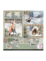 Forest Tales Pad 8"x8" 12/Pkg