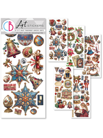 Art Stickers Toy Shop transparent adhesive sheets 5/Pkg