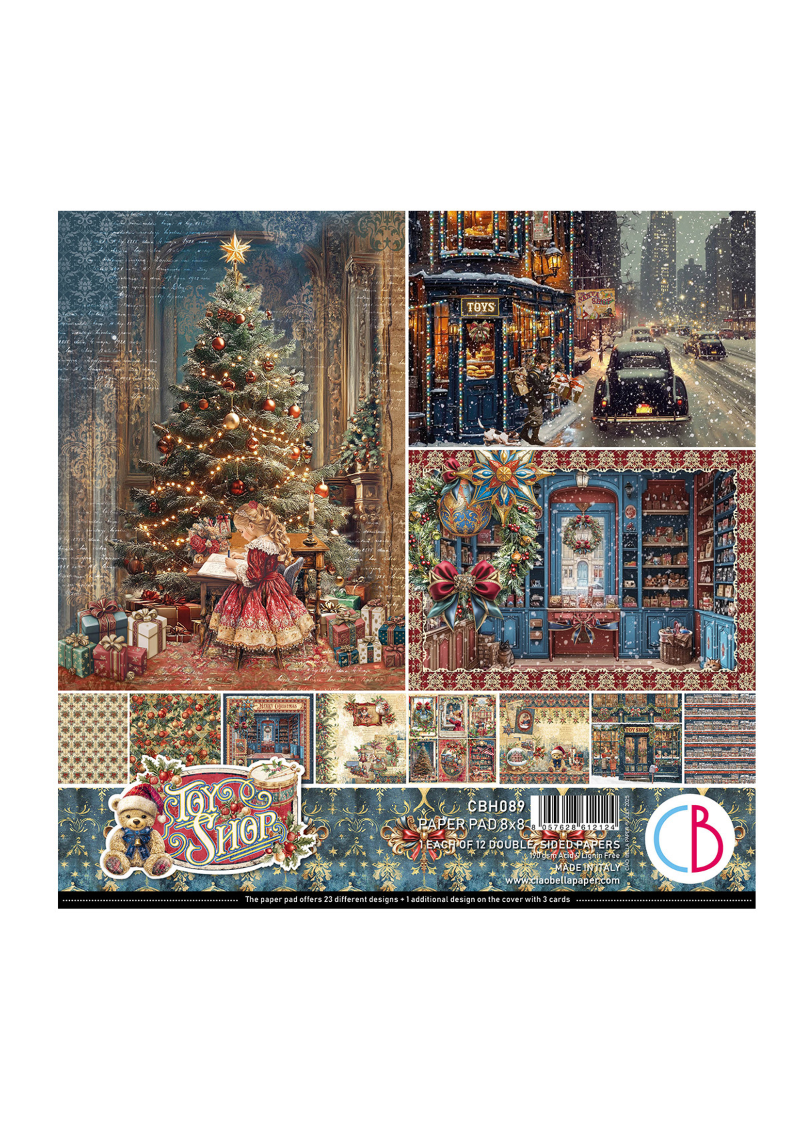 Toy Shop Pad 8"x8" 12/Pkg