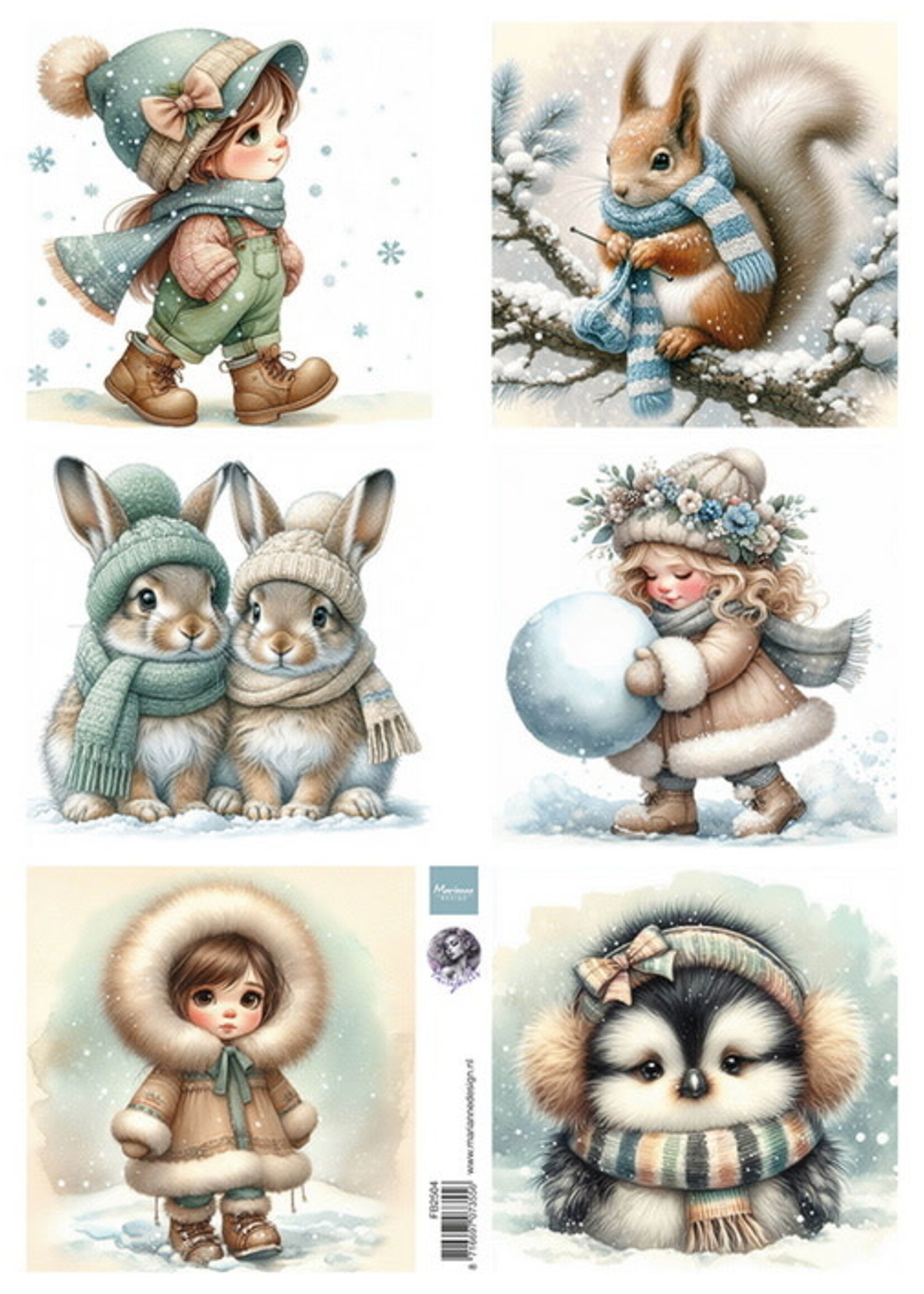 knipvel Cosy Winter - by Fairybells