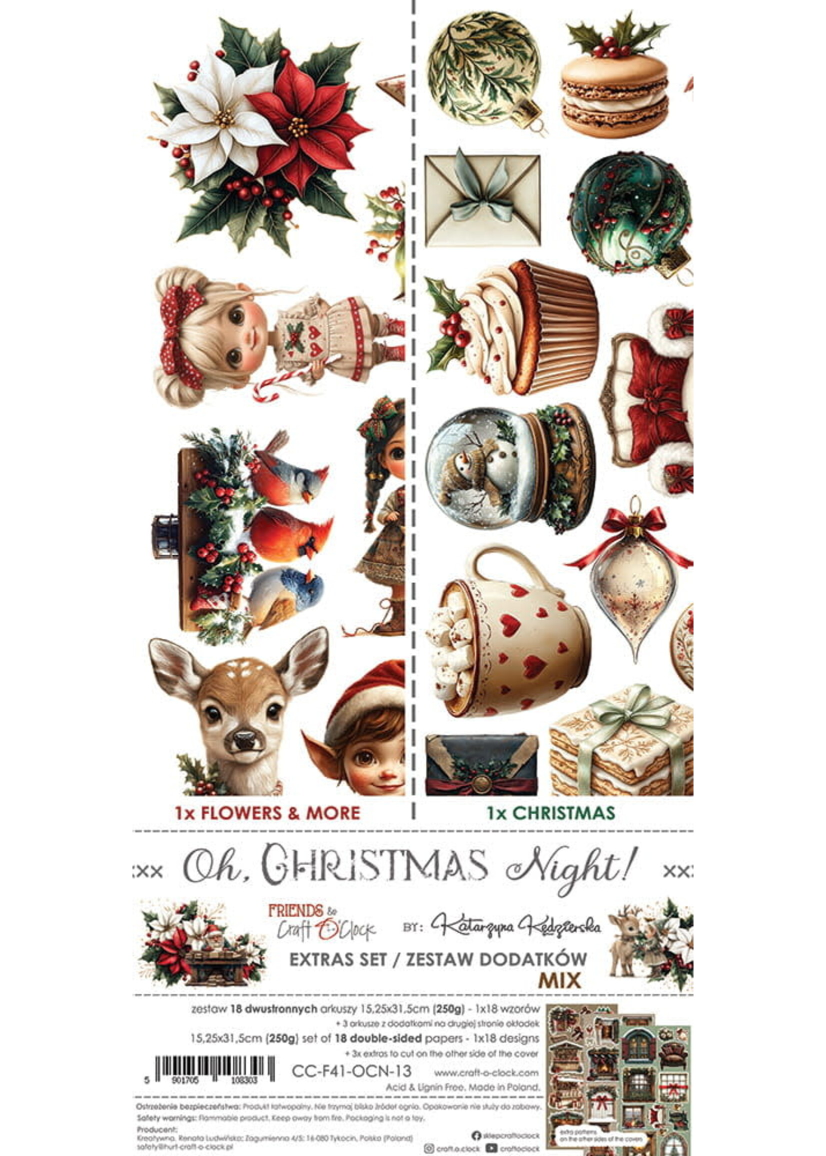 OH CHRISTMAS NIGHT - EXTRAS set - MIX