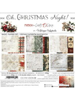 OH CHRISTMAS NIGHT - a set of papers 20,3x20,3cm - BASIC