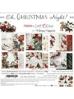 OH CHRISTMAS NIGHT - a set of papers 20,3x20,3cm