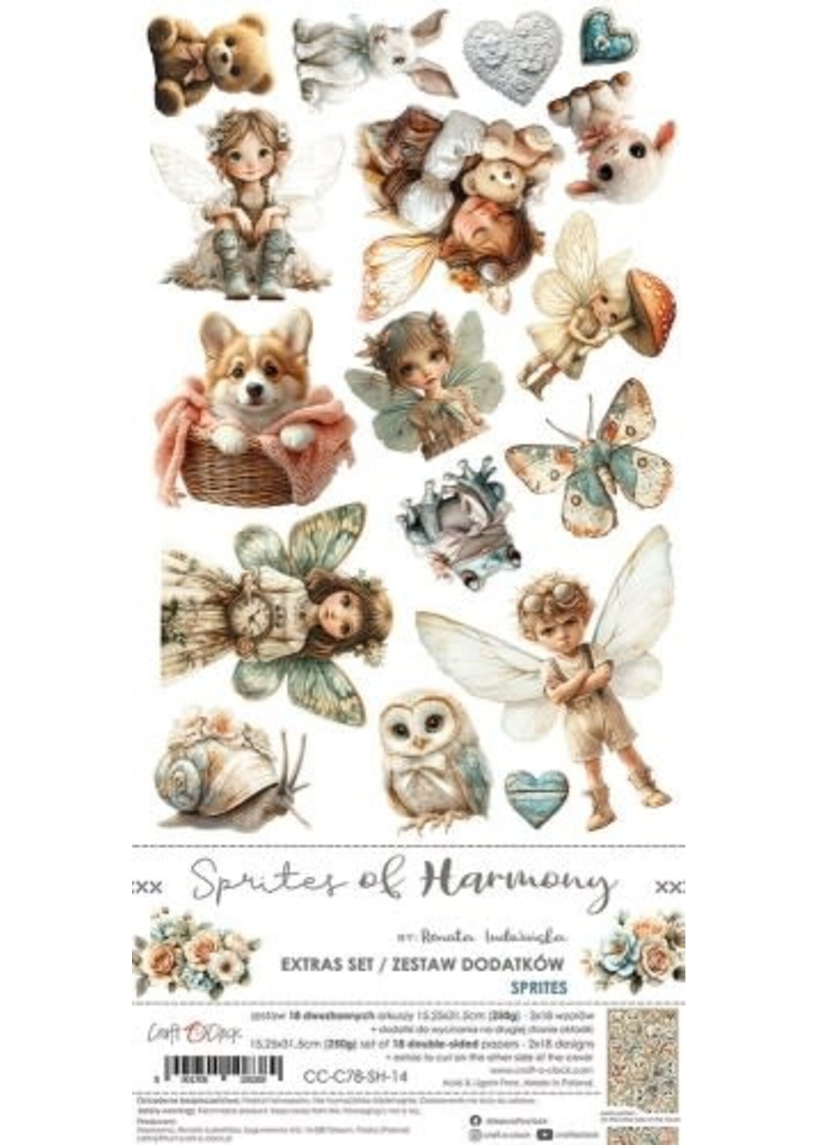 SPRITES OF HARMONY - EXTRAS set - SPRITES