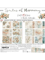 SPRITES OF HARMONY - a set of papers 20,3x20,3cm - MIX