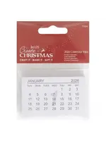 Create Christmas 2026 Calendar Tabs (10pcs) (PMA 172326)