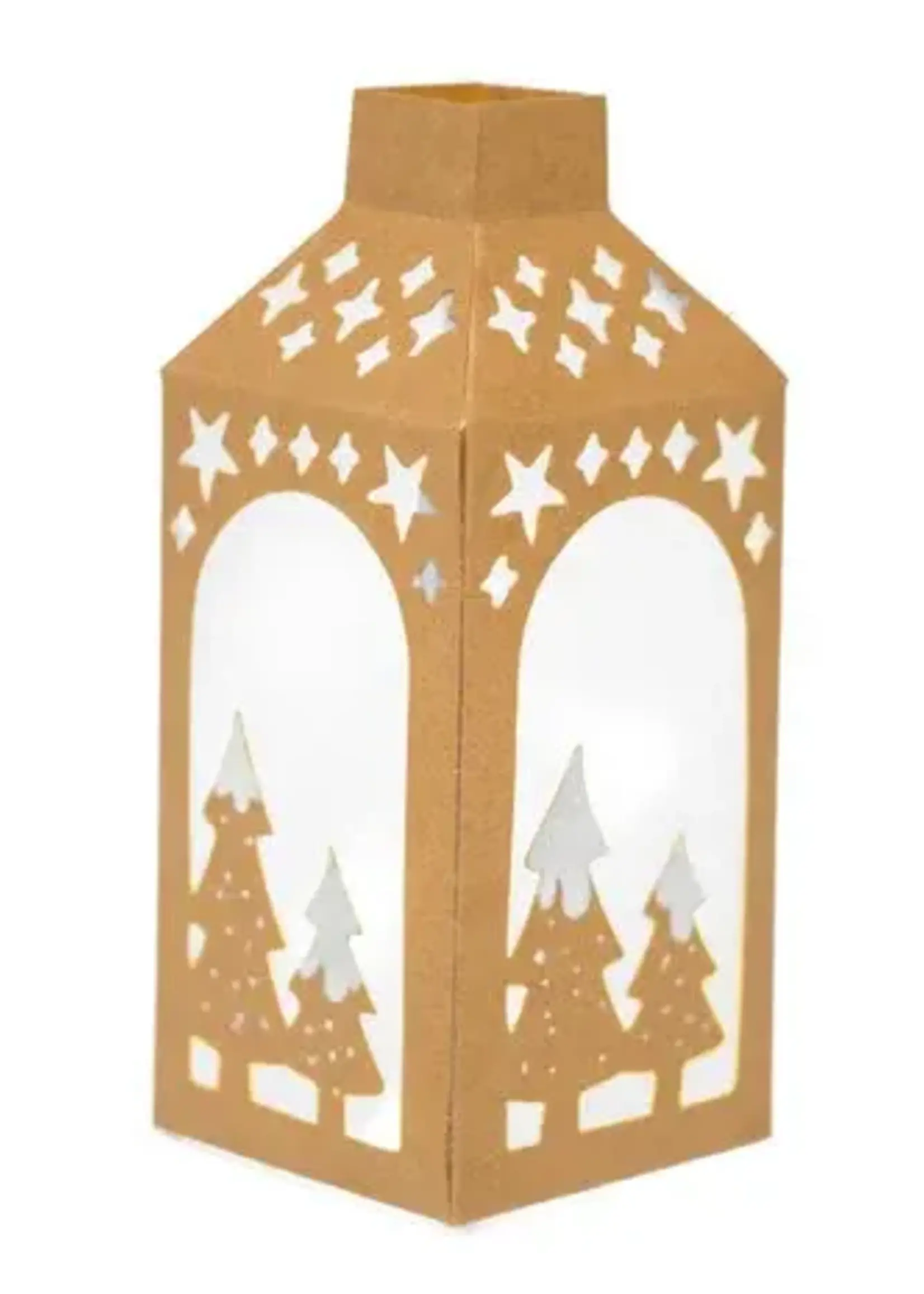 Winter Trees Christmas Die-cut Paper Lanterns (SL-ES-PS55)