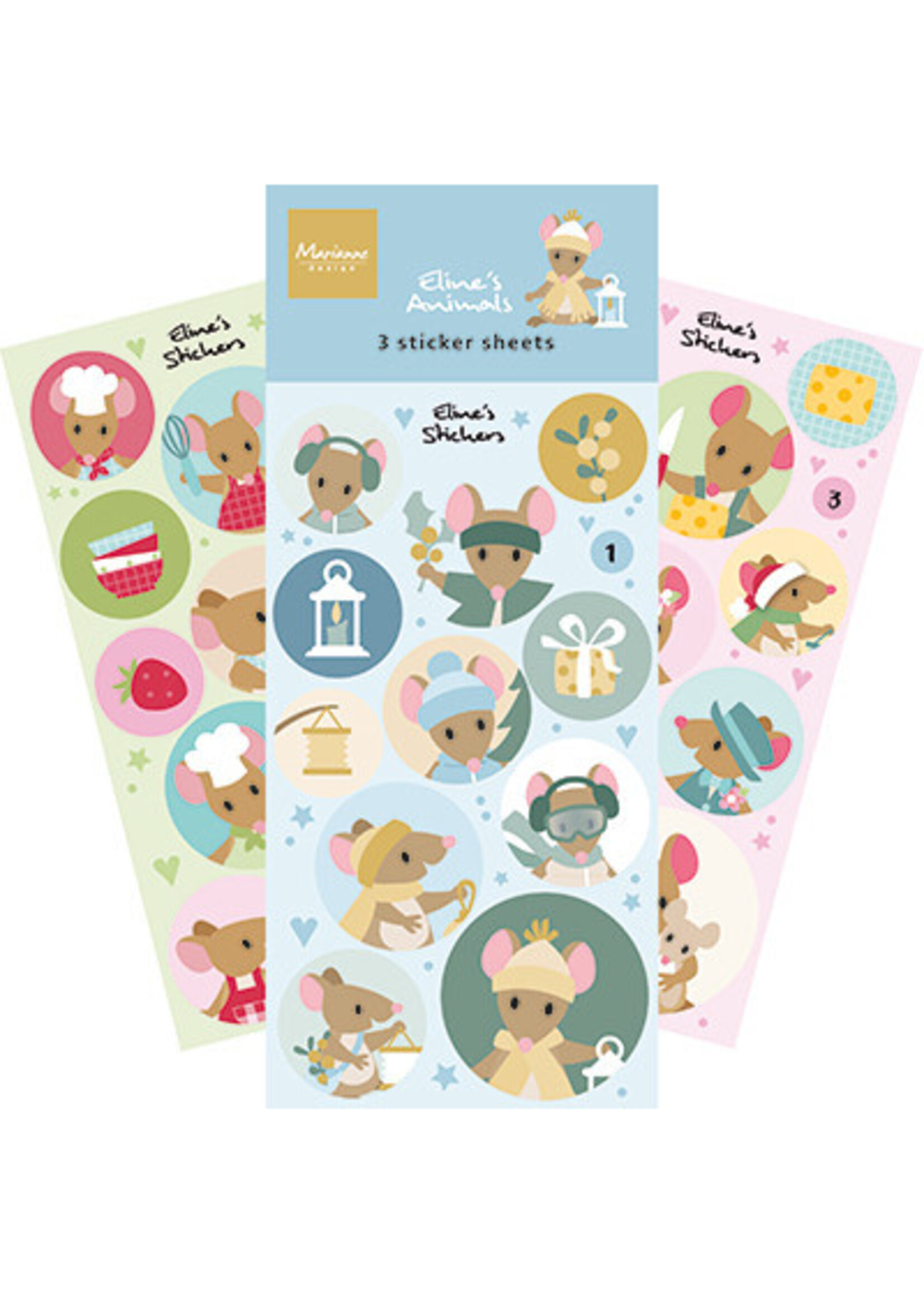 CA3207 - Stickers Eline's Mice