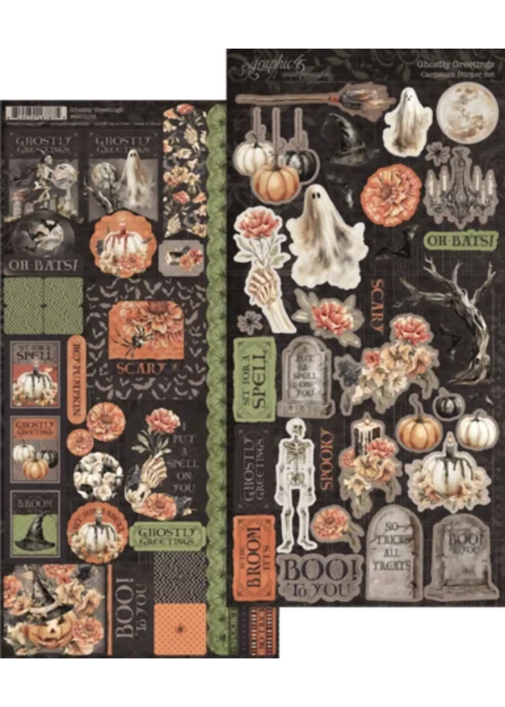 Ghostly Greetings Sticker Set (4503076)