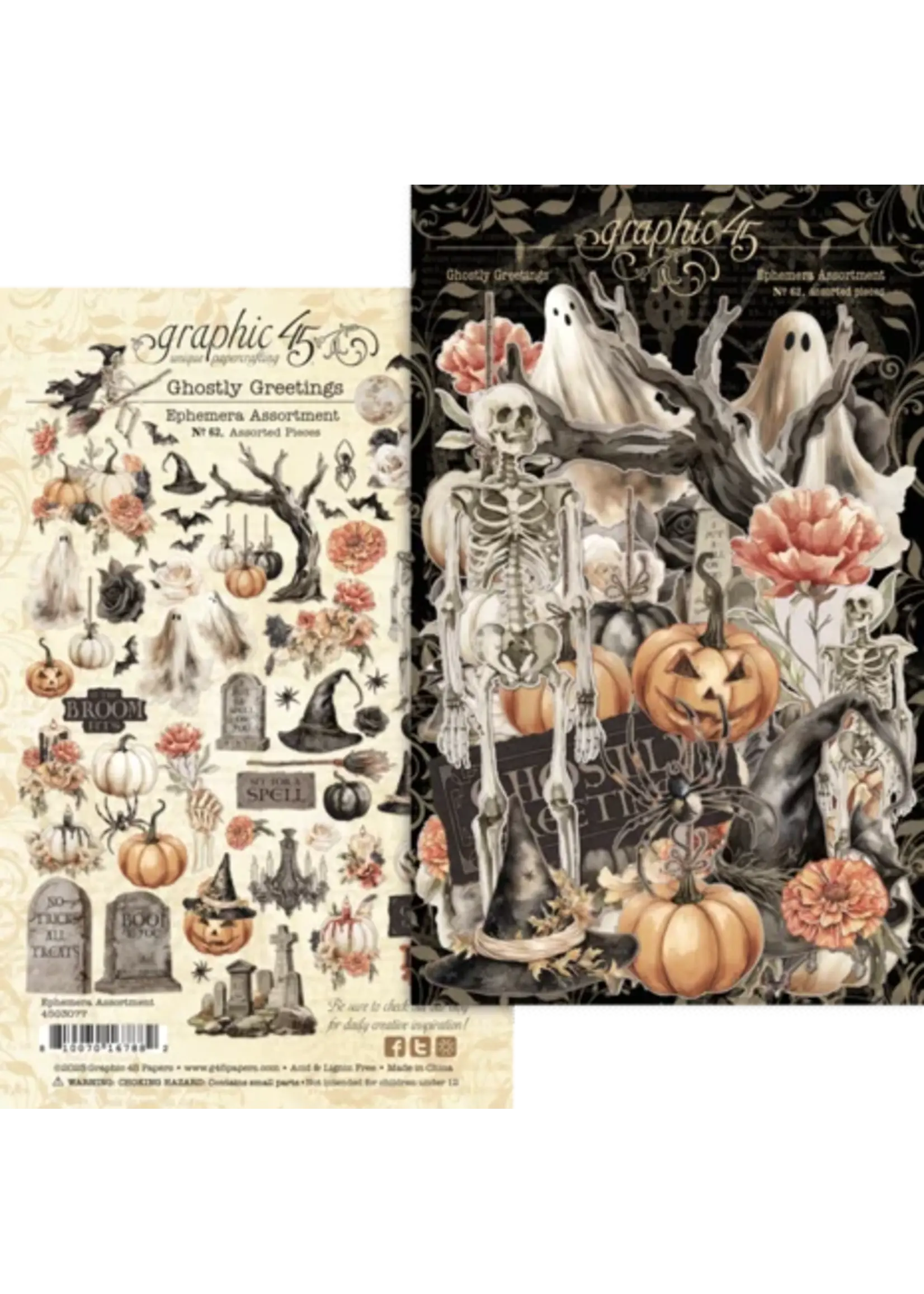 Ghostly Greetings Ephemera Set (4503077)