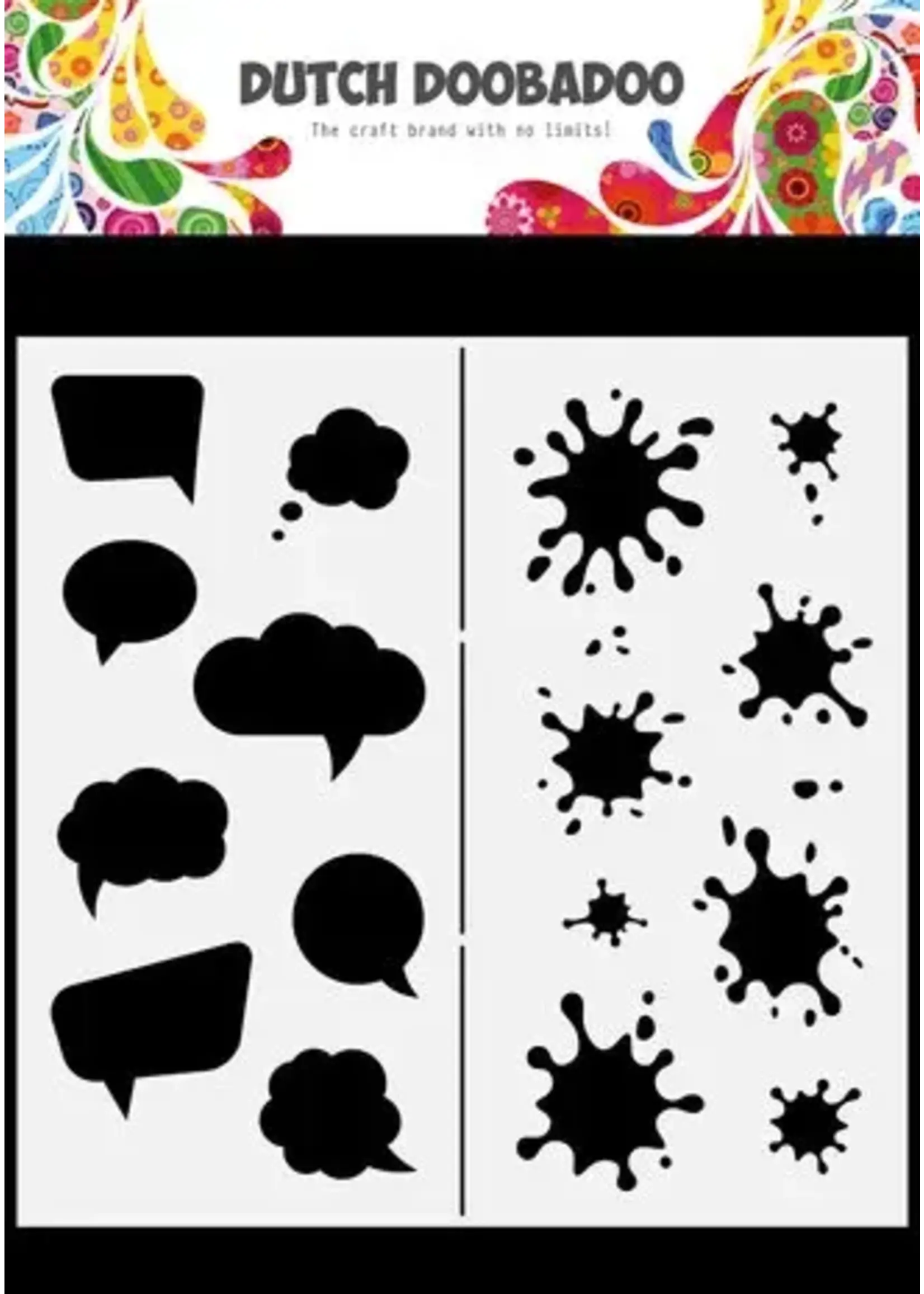 Dutch Mask Art Slimline Spatter (470.784.138)
