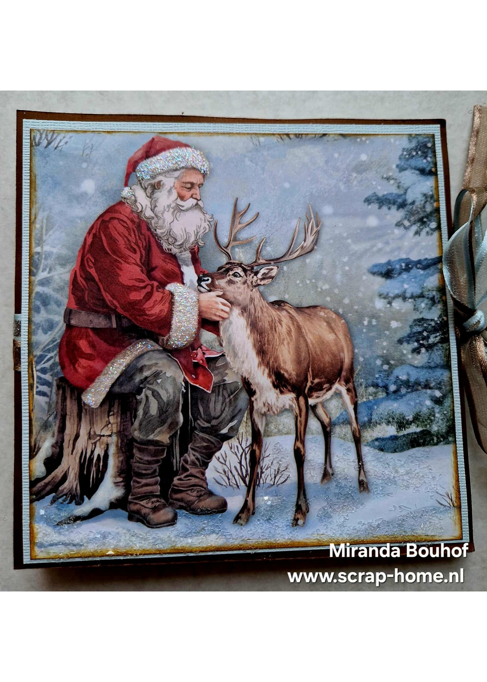 Harmonica Fijne Kerst Dagen Kaart  Miranda