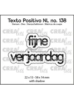 Texto Positivo Stansen Dutch Fijne Verjaardag (POSNL138)
