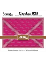 Cardzz Stansen Dubbele Envelopkaart Rechthoekig (CLCZ625)