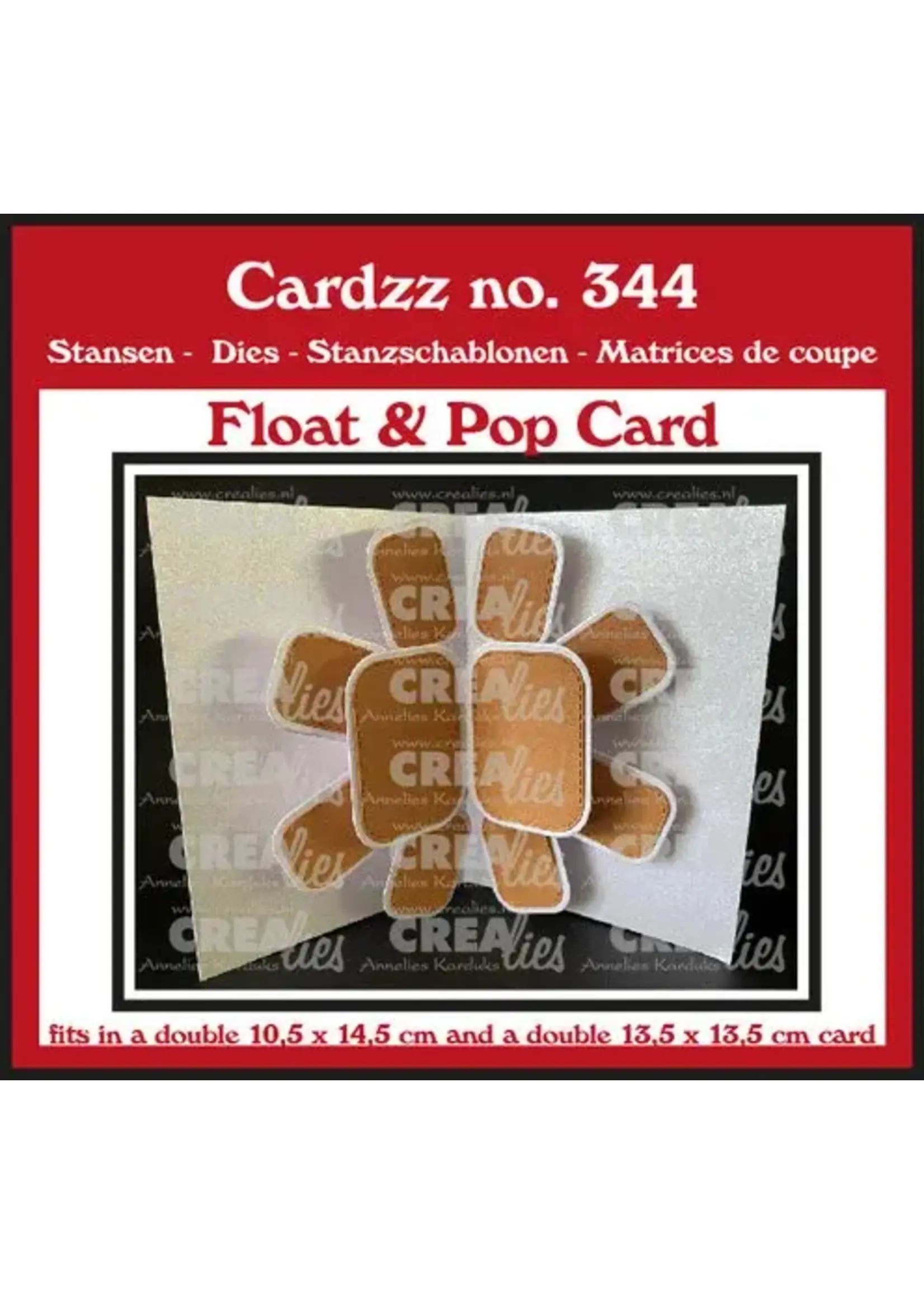 Cardzz Stansen Zweef en Pop Up Kaart (CLCZ344)