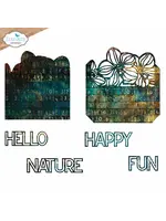 Botanical Blend Dies Pocket with Flowers (2278)