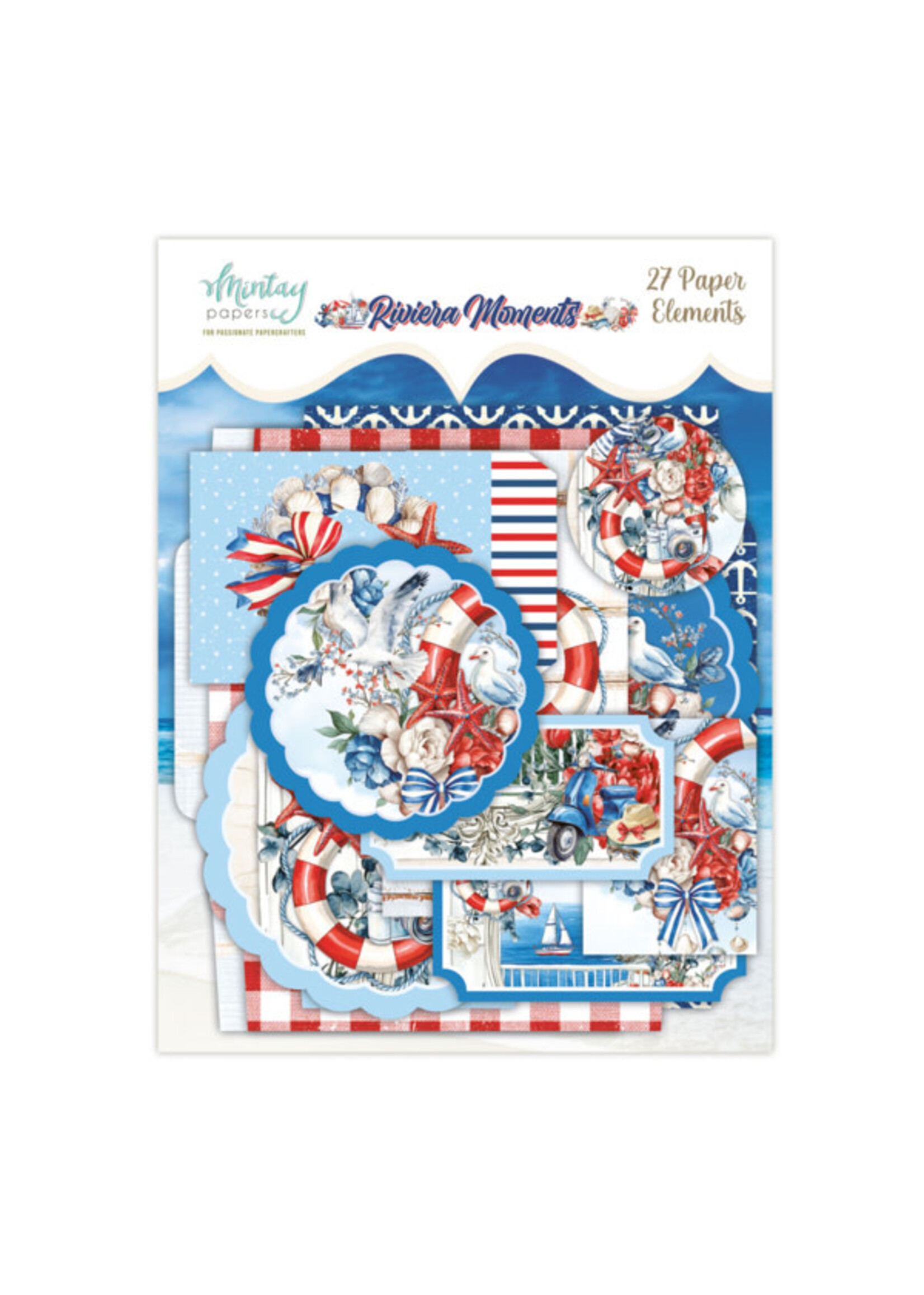 Paper Elements - Riviera Moments, 27 pcs
