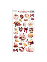 6 x 12 Paper Stickers - Rust & Rose - Elements