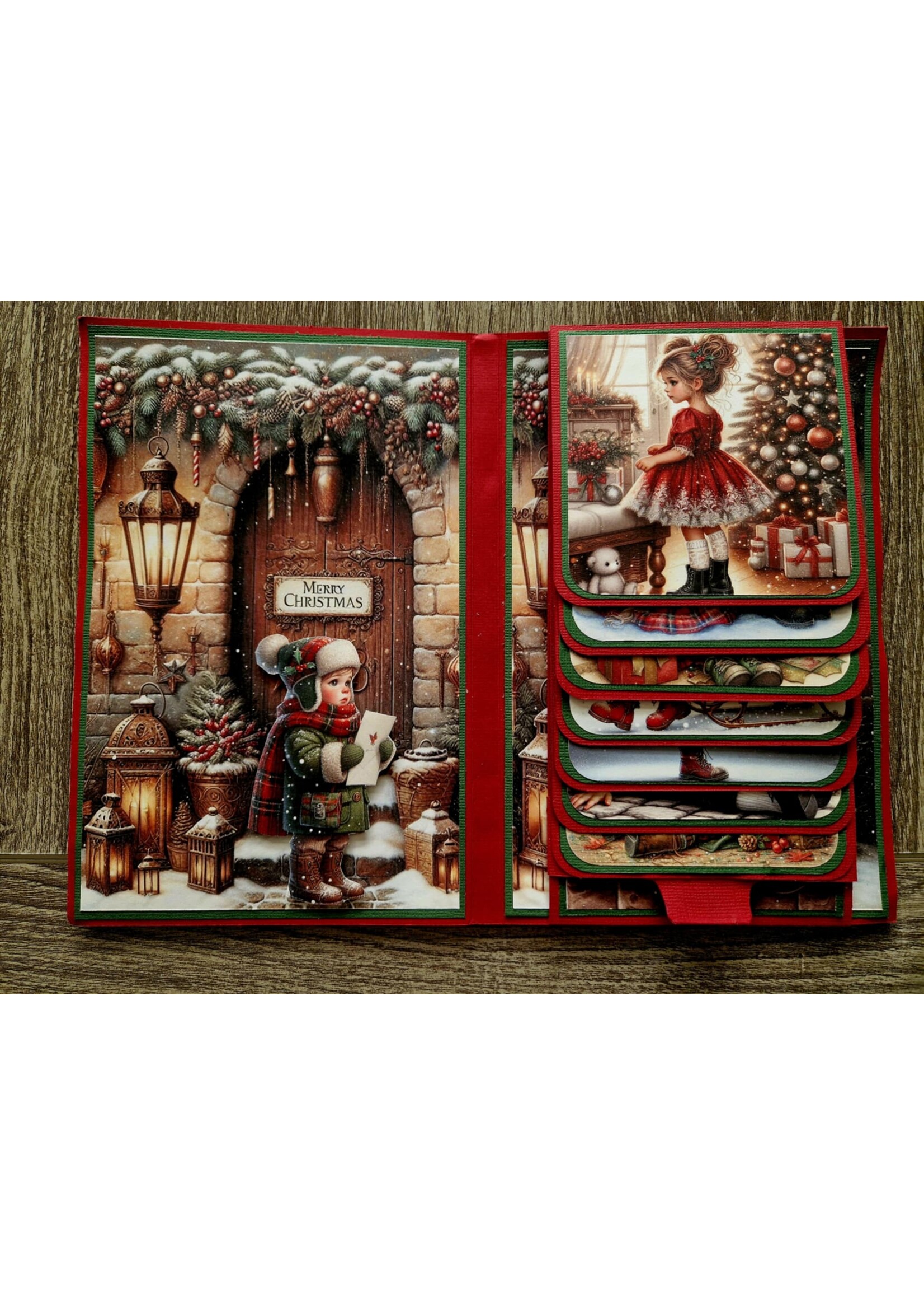 Fairy  Kerst Waterval Kaart Miranda