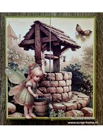 Fairy kaart met labels en schudkaart Miranda