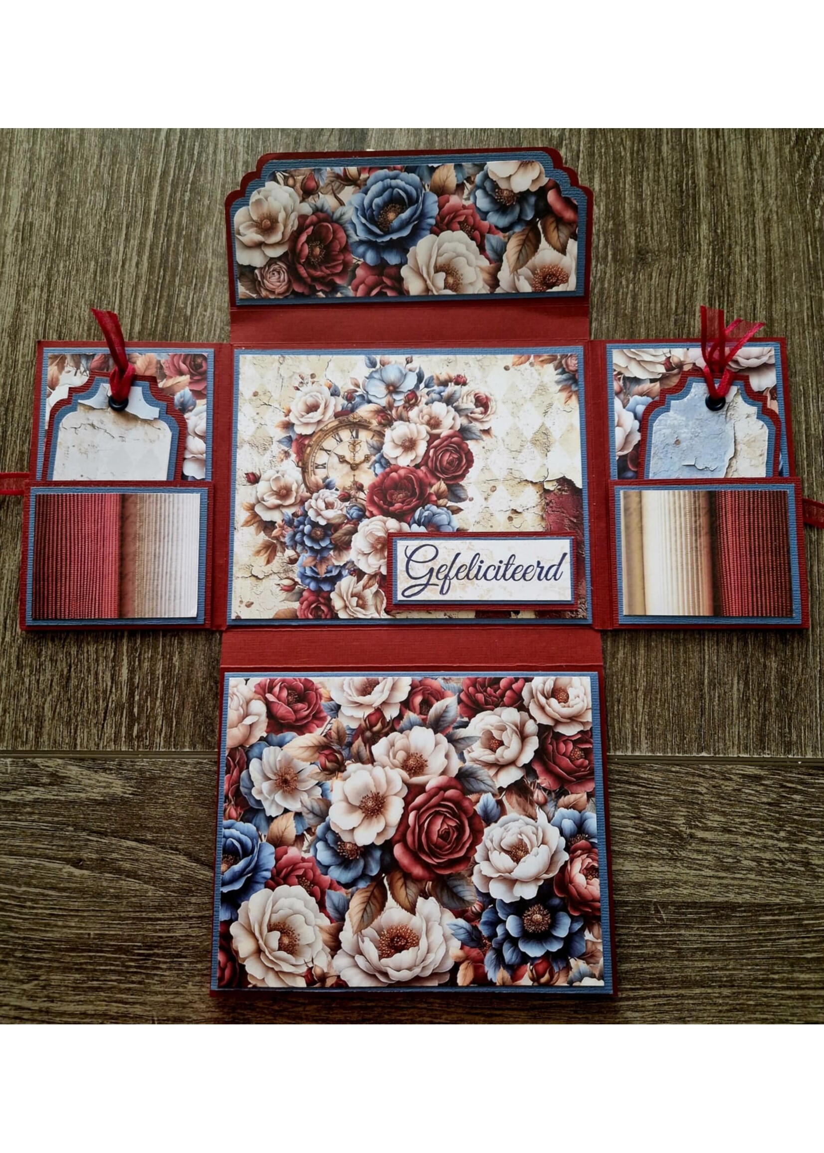 Cadeau envelop met labels en tag Miranda