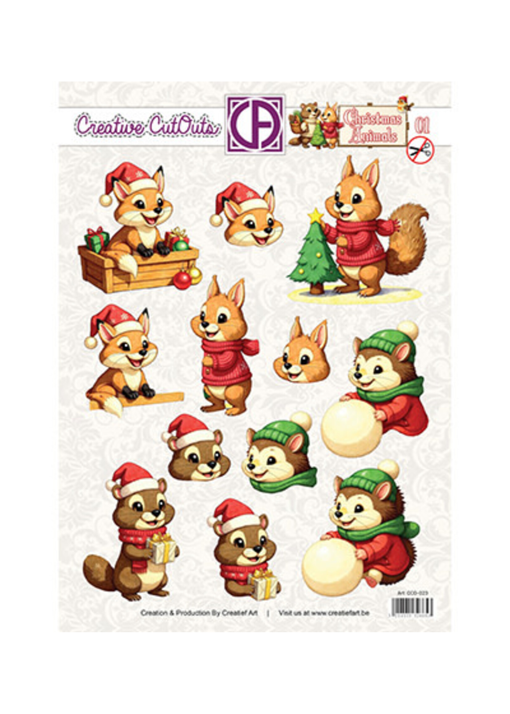 CCO-023 - Christmas Animals 01