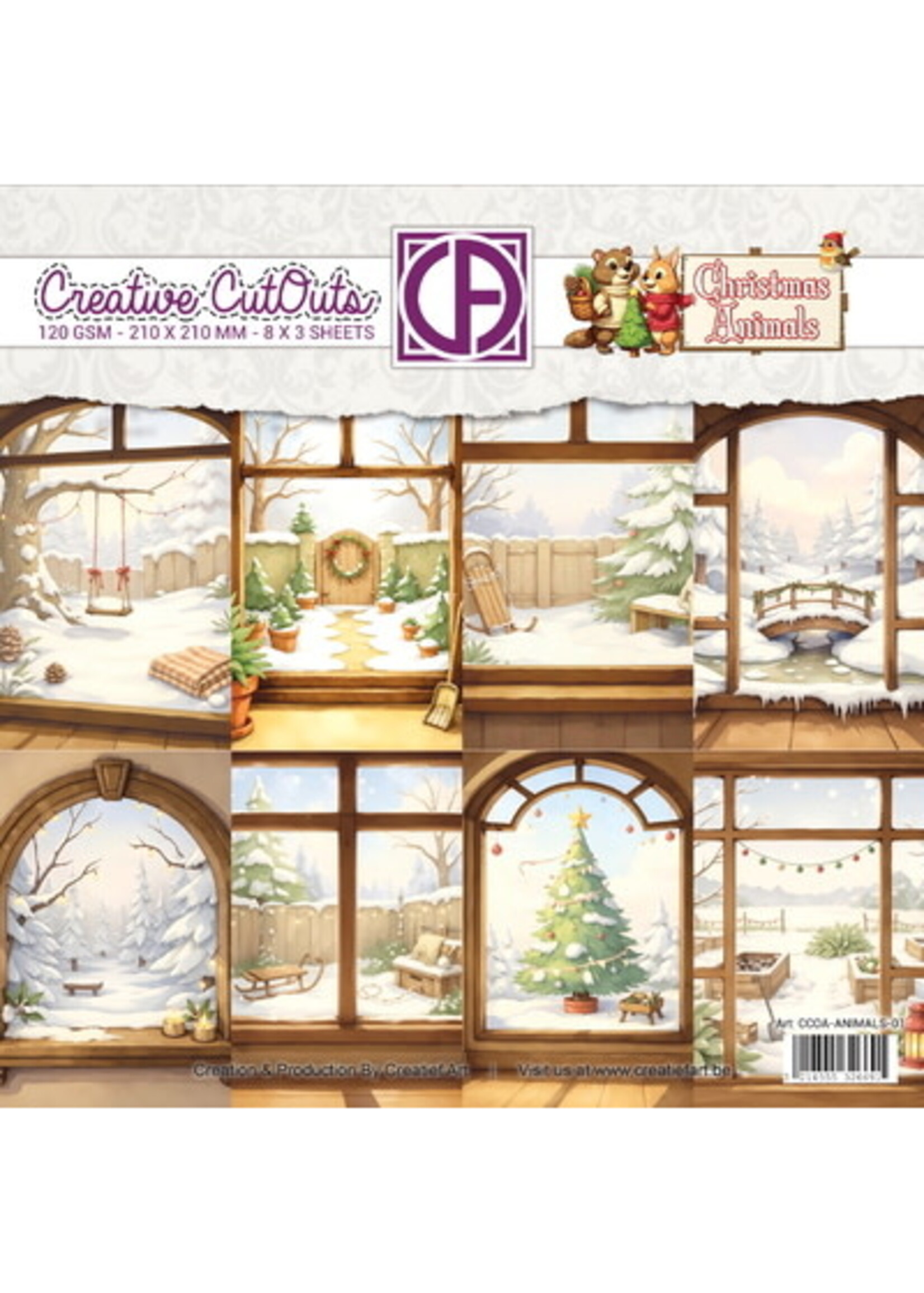CCOA-ANIMALS-01 - Christmas Animals 01