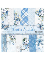 Winter Sparkle, 12" x 12" scrapbooking paper pack