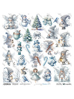 Christmas 25 elfjes en sneeuwpoppen