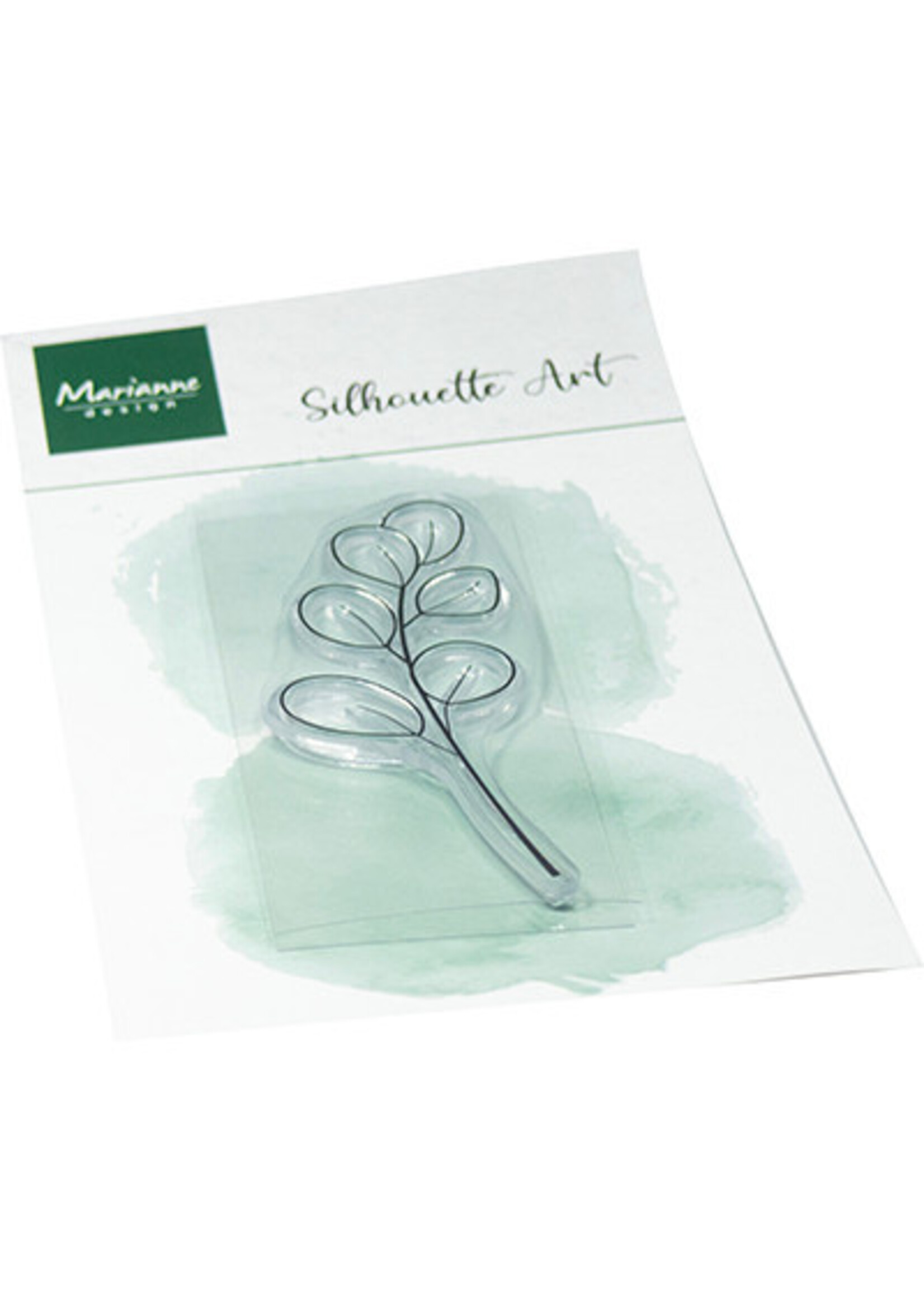CS1181 - Silhouette Art - Eucalyptus twig