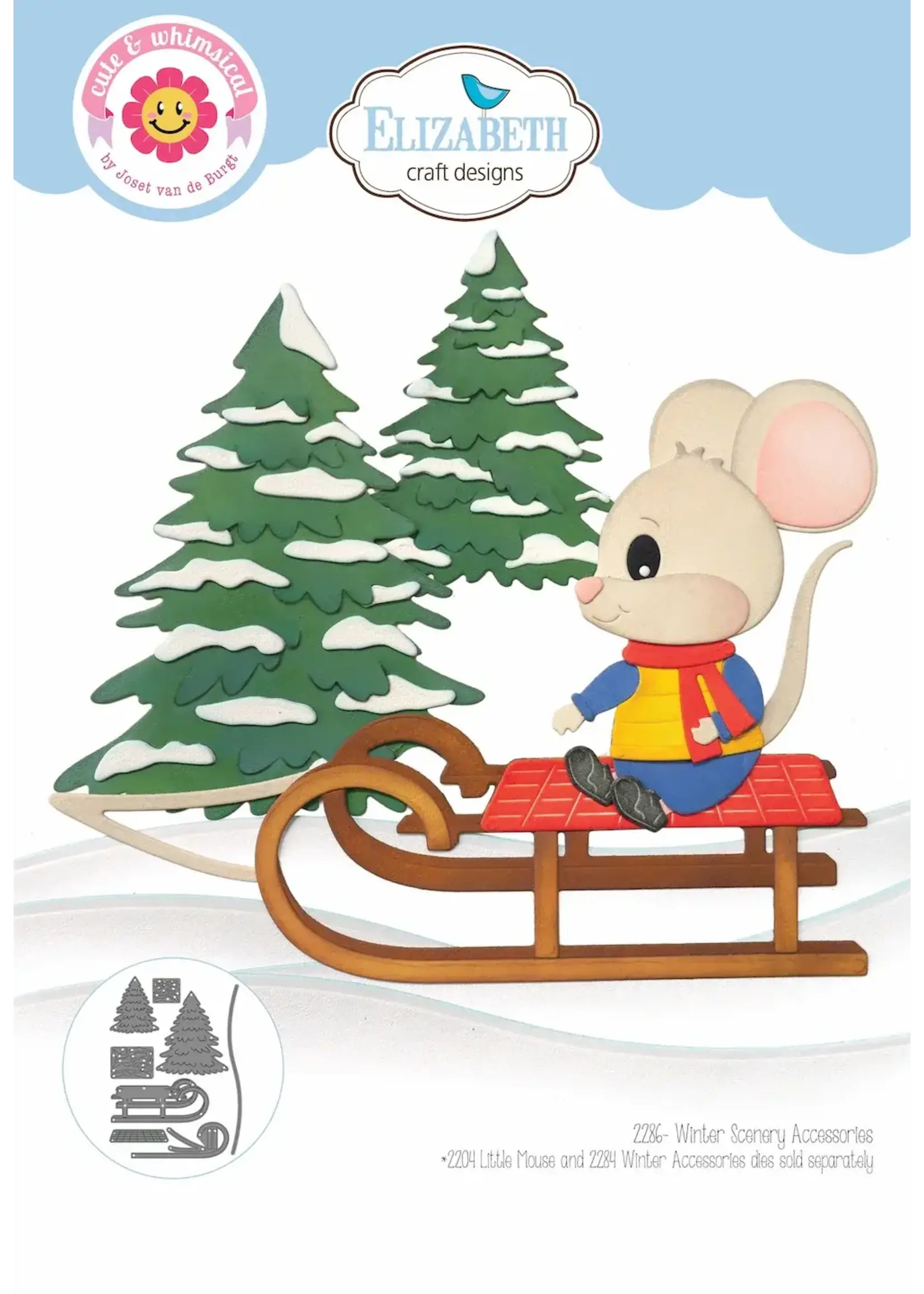 Accessoires voor winterlandschappen  2286