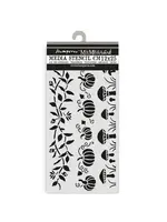 Whispering Woods Thick Stencil 12x25cm 3 Stripes (KSTDL130)