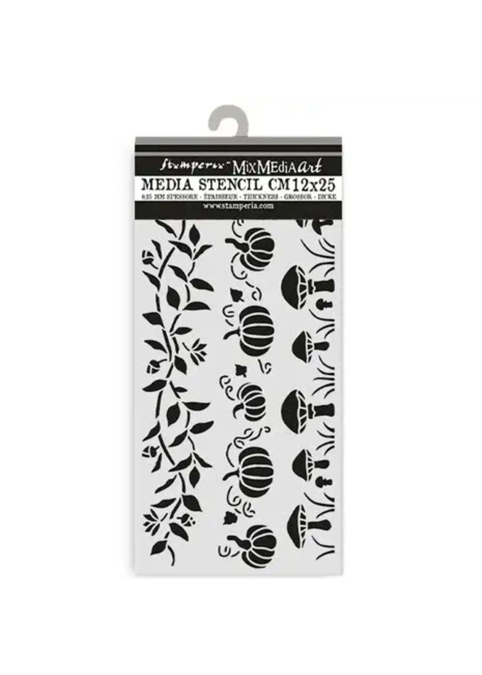 Whispering Woods Thick Stencil 12x25cm 3 Stripes (KSTDL130)