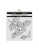 Whispering Woods Thick Stencil 12x12cm Berries (KSTDS60)