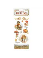Whispering Woods Rub-On 4x8,5 Inch Mr Frog (DFLRB187)