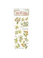 Whispering Woods Rub-On 4x8,5 Inch Magnolia (DFLRB184)