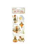 Whispering Woods Rub-On 4x8,5 Inch Fairy (DFLRB185)