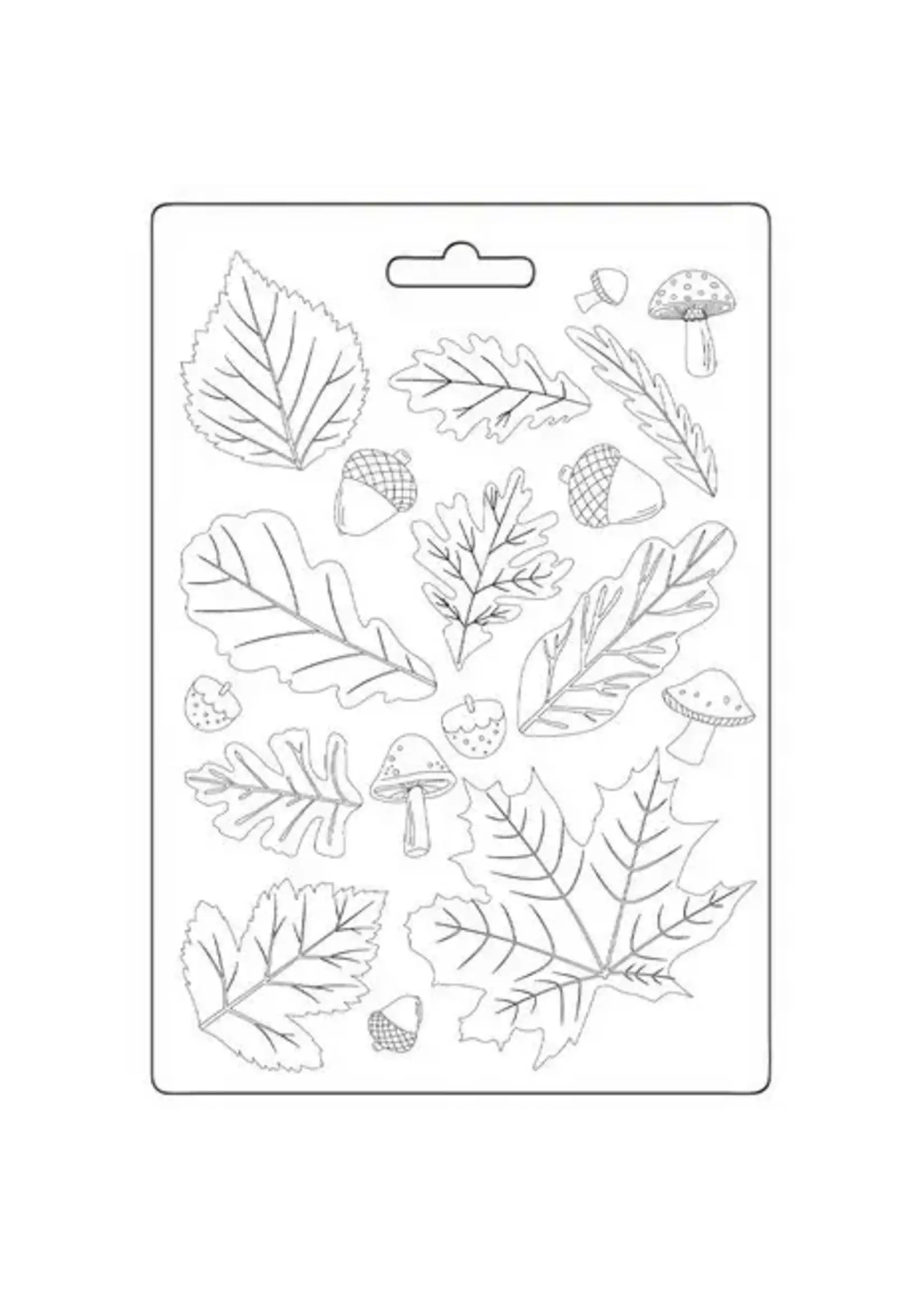 Whispering Woods A5 Soft Mould Leaves (K3PTA5676)