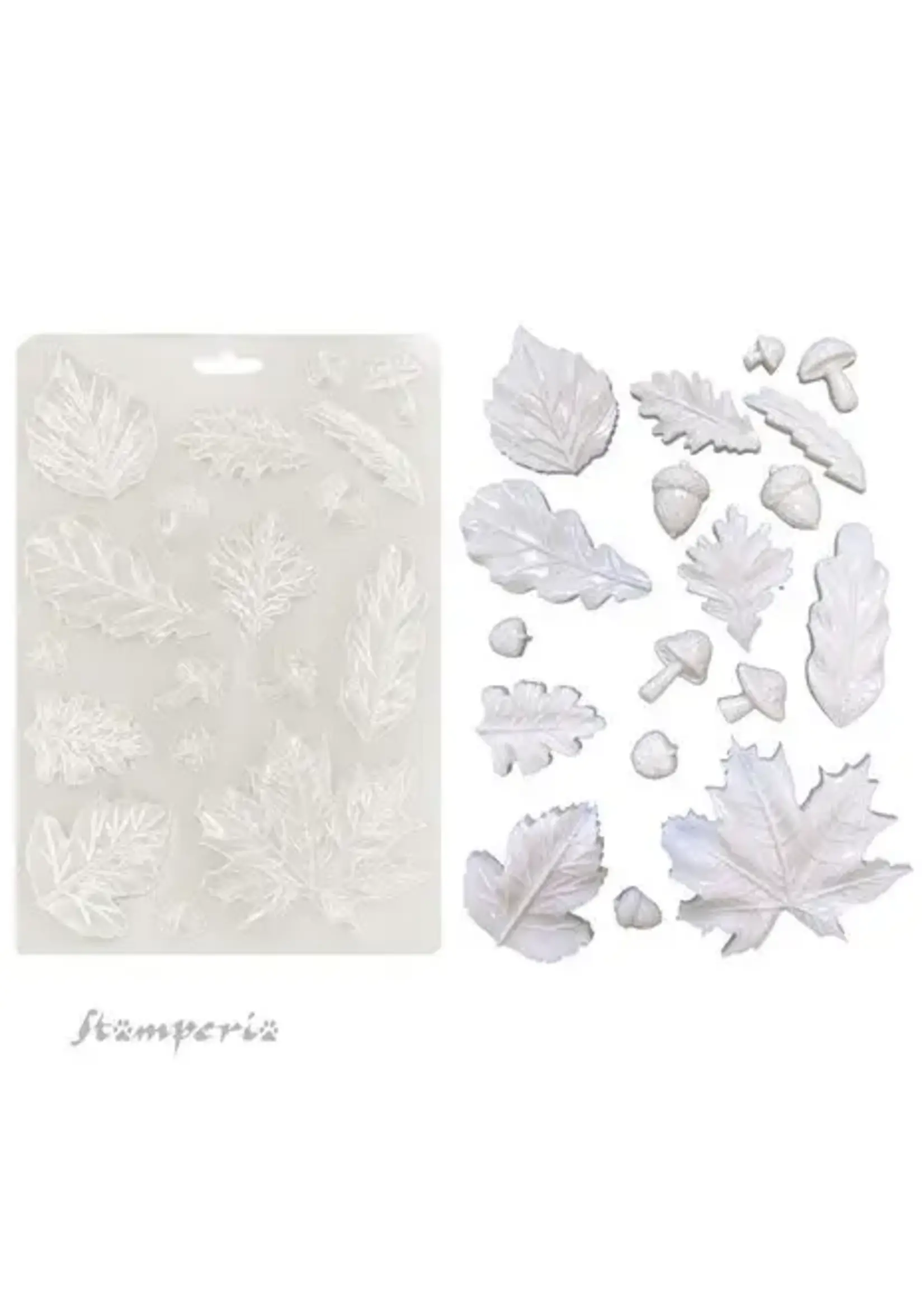 Whispering Woods A5 Soft Mould Leaves (K3PTA5676)