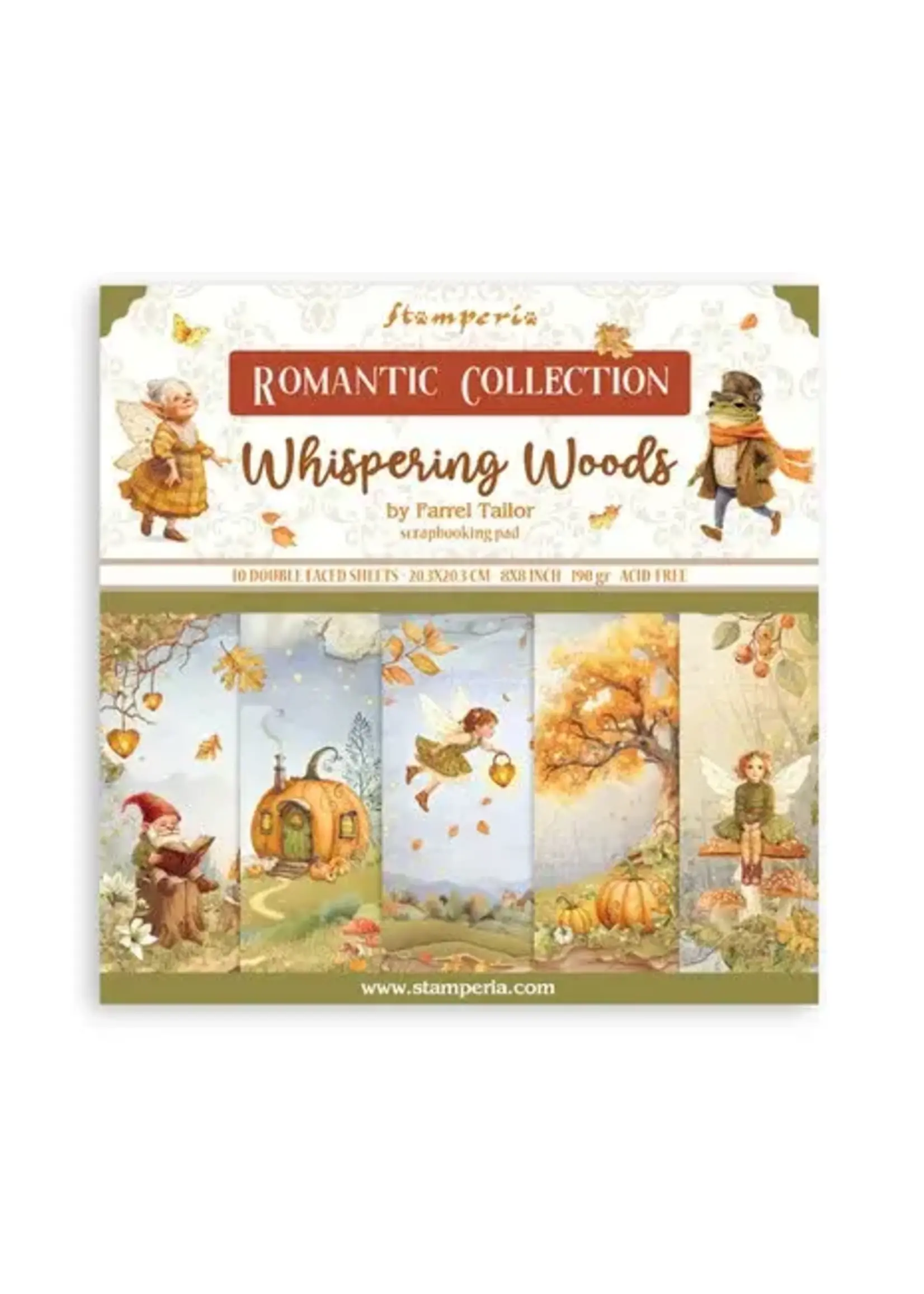 Whispering Woods 8x8 Inch Paper Pack (SBBS131)