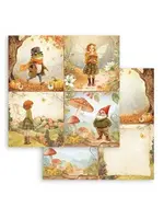 Whispering Woods 12x12 Inch Paper Sheet 4 cards (10pcs) (SBB1096)