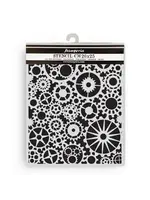Voyages Fantastiques Thick Stencil 20x25cm Gears Pattern (KSTD188)