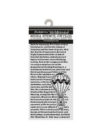 Voyages Fantastiques Thick Stencil 12x25cm Above the Clouds (KSTDL134)