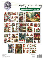 Art Journaling Set A4 Kerst