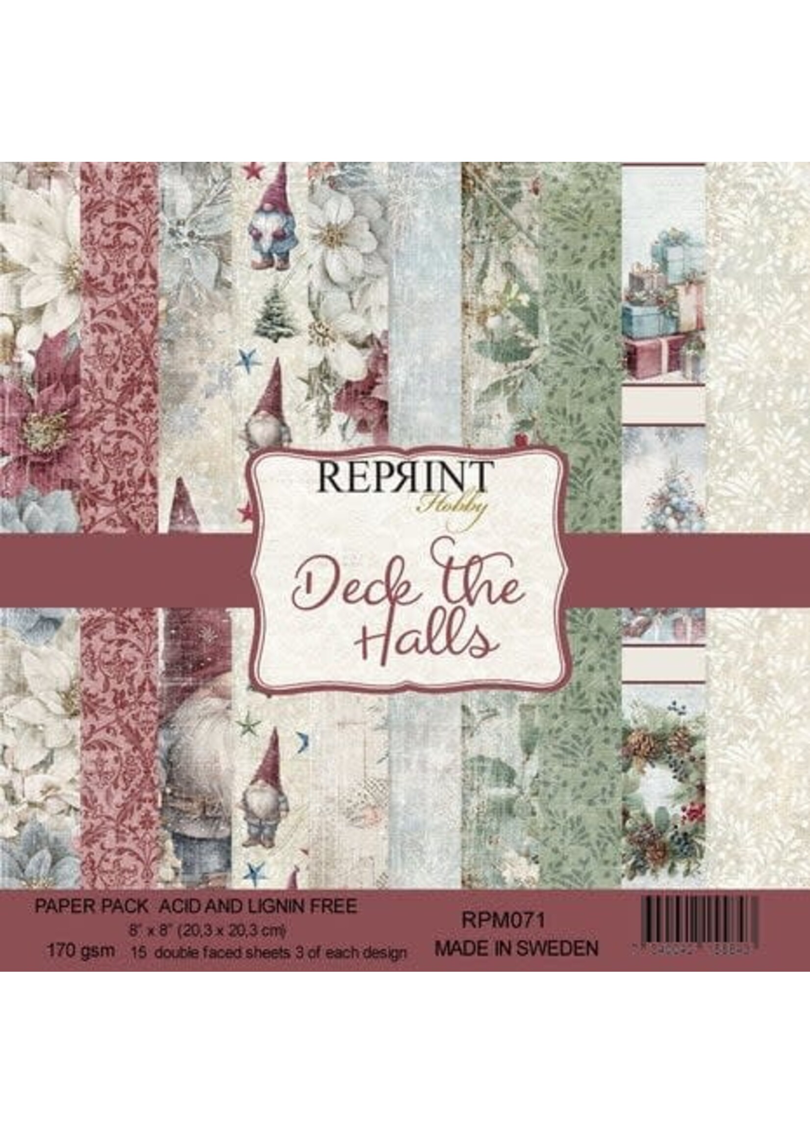 Deck the Halls 8x8 Inch Paper Pack (RPM071)