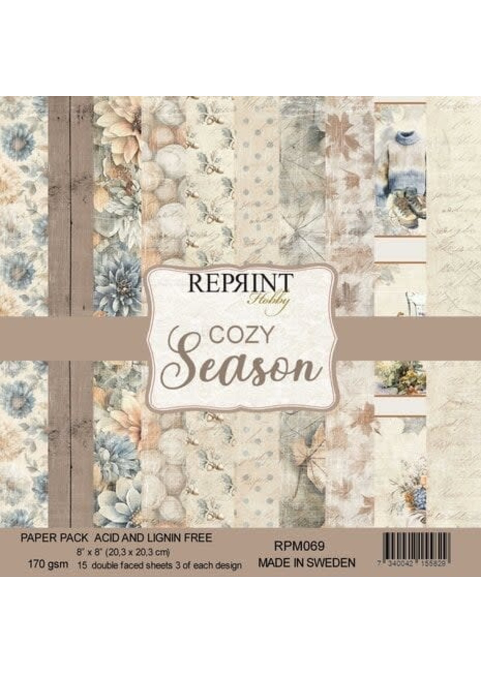 Cozy Season 8x8 Inch Paper Pack (RPM069)