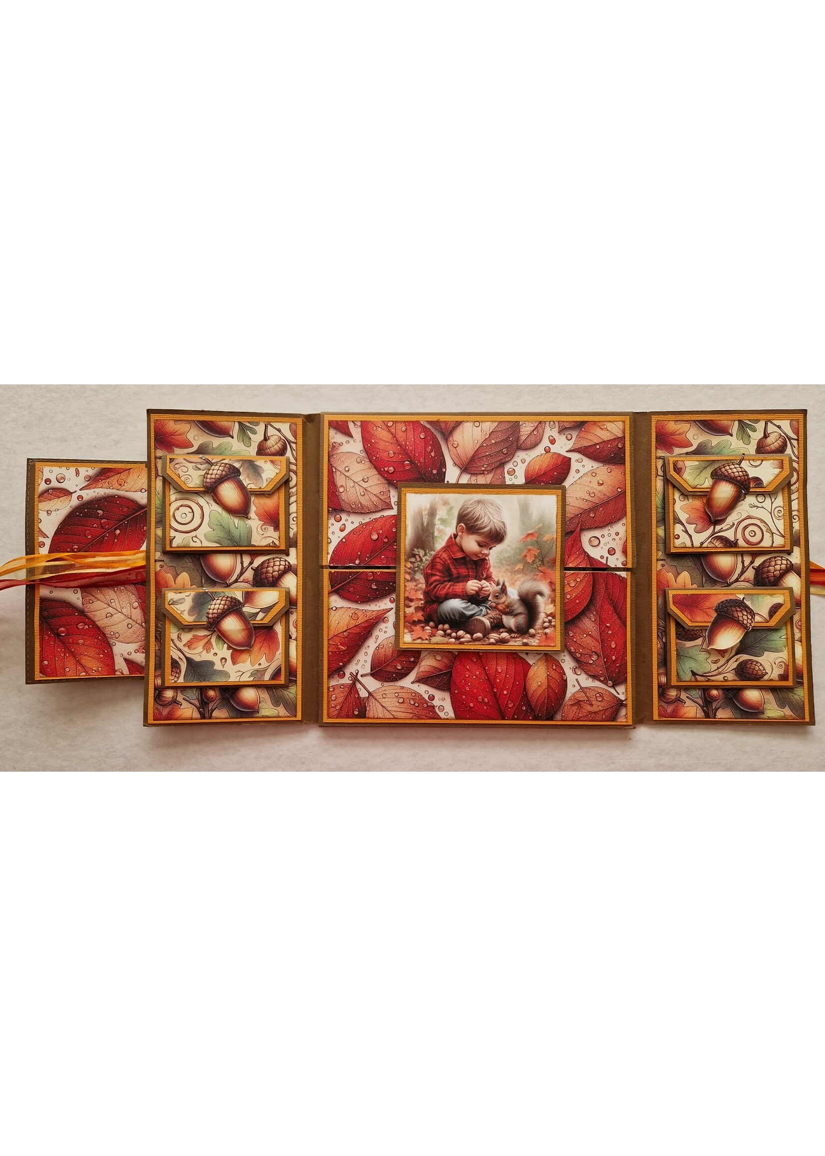 Herfst Fairy Envelopjes Kaart Miranda